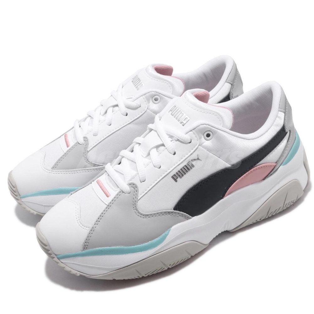Stormy. Y Leather Platform Sneaker